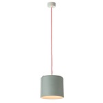 Be.Pop Candle 2 Pendant - Red / Grey