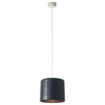 Be.Pop Candle 2 Pendant - Transparent / Dark Blue