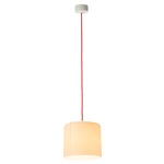 Be.Pop Candle 2 Pendant - Red / Neutral