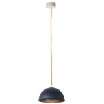 Be.Pop Pop 1 Pendant - Orange / Dark Blue
