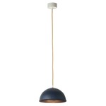 Be.Pop Pop 1 Pendant - Gold / Dark Blue