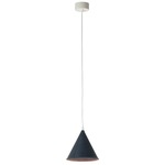 Be.Pop Pop 2 Pendant - Transparent / Dark Blue