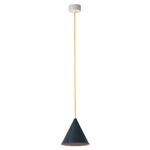 Be.Pop Pop 2 Pendant - Yellow / Dark Blue