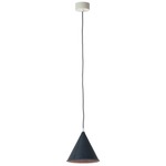 Be.Pop Pop 2 Pendant - White / Black / Dark Blue