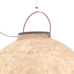Out Luna Outdoor Pendant - Red / White