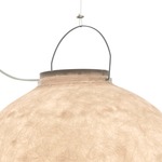Out Luna Outdoor Pendant - Silver / White