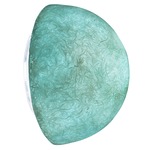 Button Outdoor Wall Sconce - Turquoise
