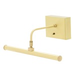 Slim Line BS Battery Operated Picture Light - Satin Brass