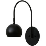 Halo Wall Sconce - Black