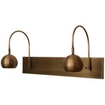 Halo Multi Wall Sconce - Antique Brass