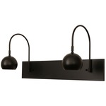 Halo Multi Wall Sconce - Black