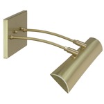 Zenith DZ Picture Light - Satin Brass