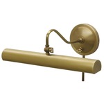 Library Picture Light - Weathered Brass
