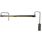 Slim Line SL Plug-in Picture Light - Antique Brass