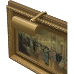 Classic Traditional Picture Light - Gold