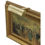 Classic Traditional Picture Light - Satin Brass