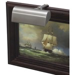 Classic Traditional Picture Light - Pewter
