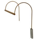 Ultra Slim Line Picture Light - Weathered Brass