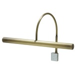 Slim Line XL Picture Light - Antique Brass