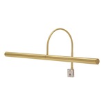 Slim Line XL Picture Light - Satin Brass