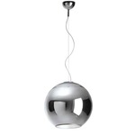 Globo di Luce Pendant - Chrome / Metallic Silver