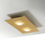Pois Ceiling Light Fixture - Gold Foil