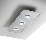 Pois Ceiling Light Fixture - Silver Foil