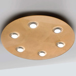 Mir Ceiling Light - Gold Foil