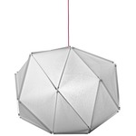 Fold Quartz Pendant - White