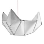 Fold Onyx Pendant - White
