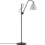 Bestlite BL3 Medium Floor Lamp - Classic White / Black Brass