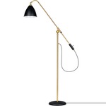 Bestlite BL4 Floor Lamp - Matte Black / Brass