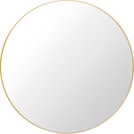 Gubi Round Mirror - Polished Brass