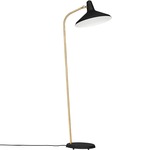 G-10 Floor Lamp - Brass / Black