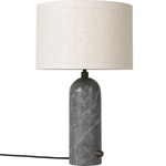 Gravity Table Lamp - Grey Marble / Canvas