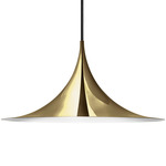 Semi Pendant - Brass