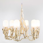 Plant Chandelier - Brass