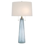 Looke Table Lamp - Blue / Off White