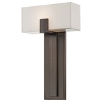 P1704 Wall Sconce - Copper Bronze Patina / White