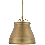 Lumley Pendant - Antique Brass