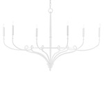 Cyrilly Chandelier - Gesso White