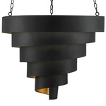 Chiffonade Pendant - Antique Black