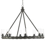 Orson Chandelier - Light Mole / Clear