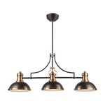 Chadwick Linear Pendant - Oil Rubbed Bronze / Frosted