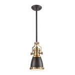 Chadwick Metal Pendant - Oil Rubbed Bronze / Frosted