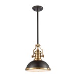Chadwick Metal Pendant - Oil Rubbed Bronze / Frosted