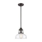 Manhattan Boutique Pendant - Oil Rubbed Bronze / Clear