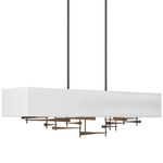 Cavaletti Linear Pendant - Bronze / Natural Anna