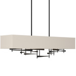 Cavaletti Linear Pendant - Black / Flax