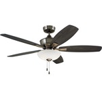 Lindell Ceiling Fan with Light - Antique Pewter